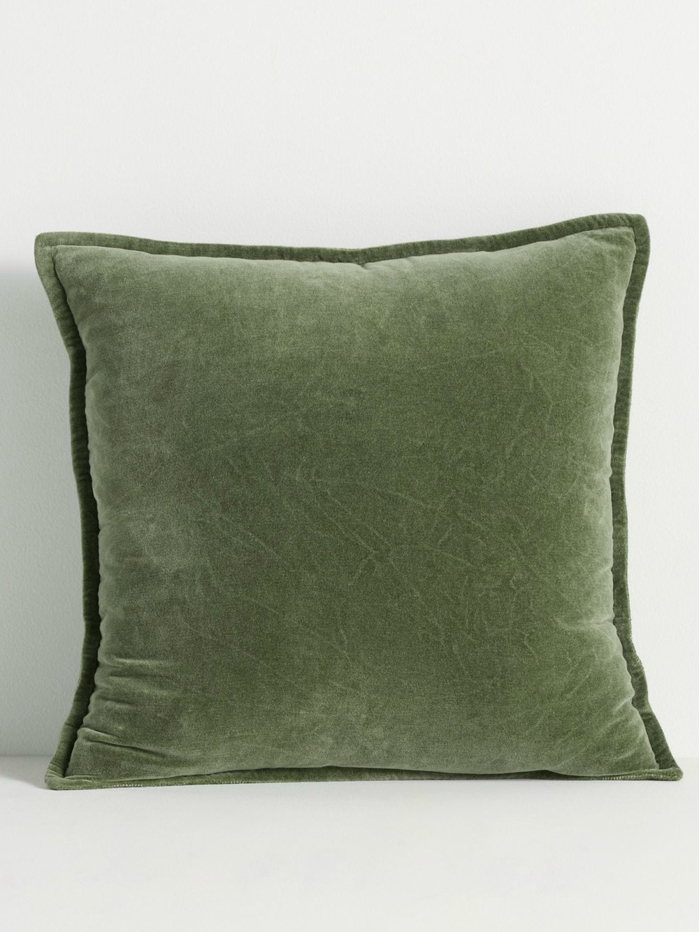 Anthropologie Velvey Green Trova Pillow Cover